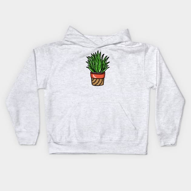 Succulent Illustration 3 T-Shirt Kids Hoodie by yudabento